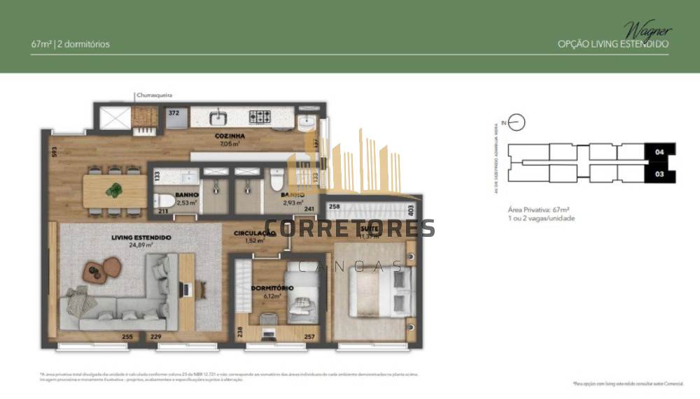 Apartamento Marechal Rondon Canoas 