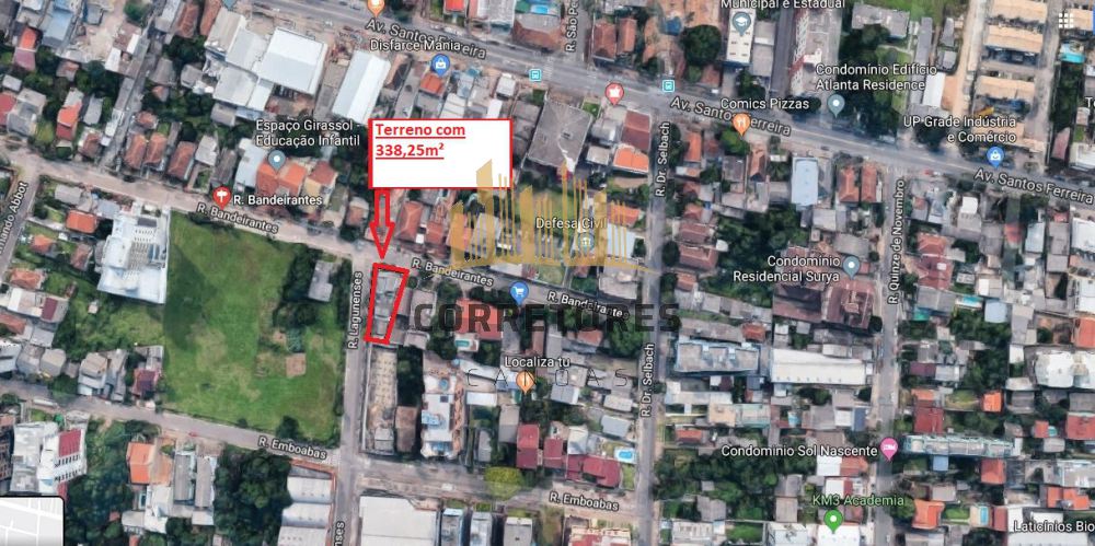 Terreno Nossa Senhora das Graças Canoas 